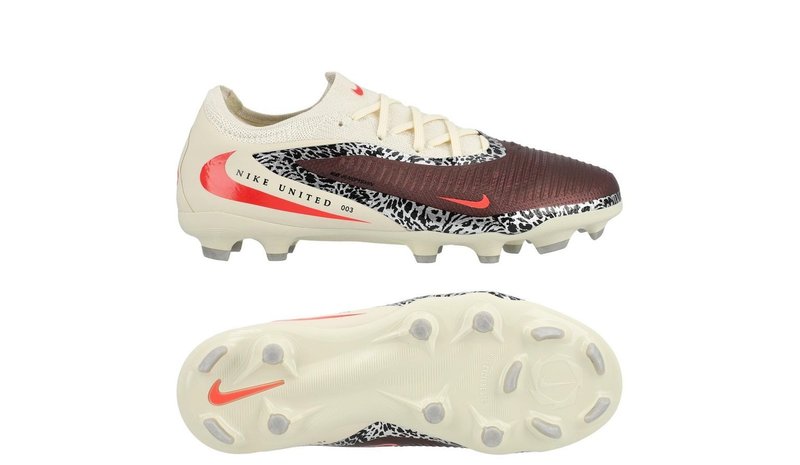 Nike Phantom 6 Pro Low Cut MG United - Punainen/Universal Red/Harmaa Lapset
