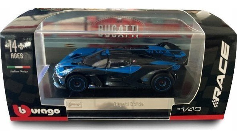 Malli Bburago 1:43 Bugatti Bolide W16 8.0 2020 – kuva 1/1