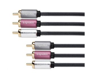 Kruger & Matz 3 RCA / 3 RCA, 3 m