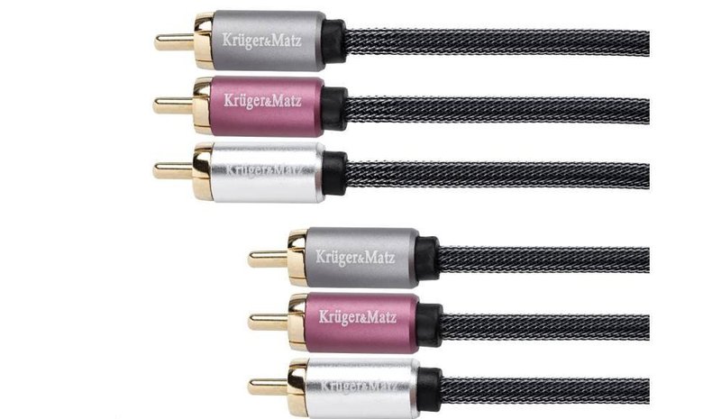 Kruger & Matz 3 RCA / 3 RCA, 3 m