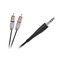 kaapeli jack 6.3 stereo - 2rca 3 m – kuva 1