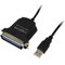 Kaapeli-sovitin LOGILINK AU003A LPT JA USB 2.0 – kuva 1