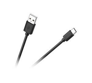 1 m pitkä usb a - usb c -liitäntäkaapeli.