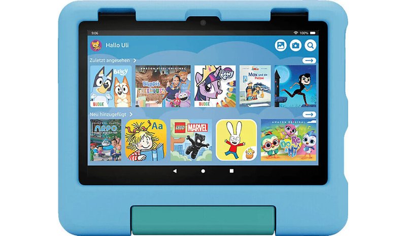 Tabletti Amazon Fire HD8 Kids, 10.1, 3GB/32GB, sininen