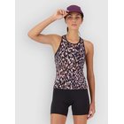 Mons Royale Bella Merino Tank Kerrastopaita rock leopard / black Naiset