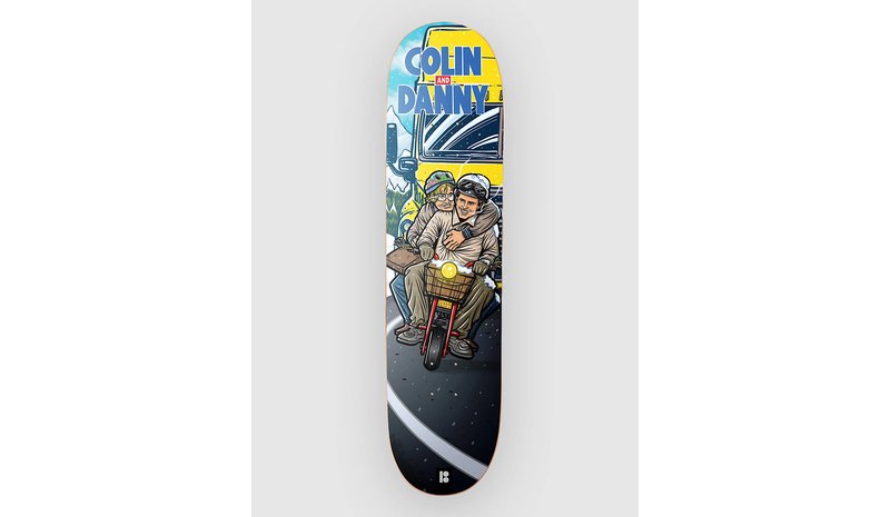 Plan B Dumb Dumber 8.25""x31.72"" Skateboard Deck uni