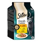 6x50g Fresh Cuisine Taste of Rome kalkkunaa, kanaa & siipikarjaa kastikkeessa Sheba