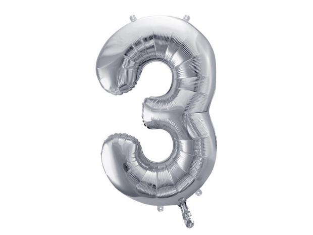 Numerofoliopallo 3, hopea, 86 cm – kuva 2/2