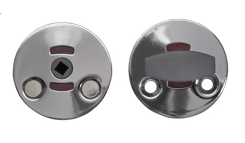 Abloy LH001 kromattu teräs wc-vääntönuppi