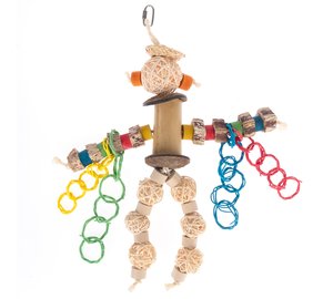 TIAKI Robot Man -linnunlelu n. 33x28cm