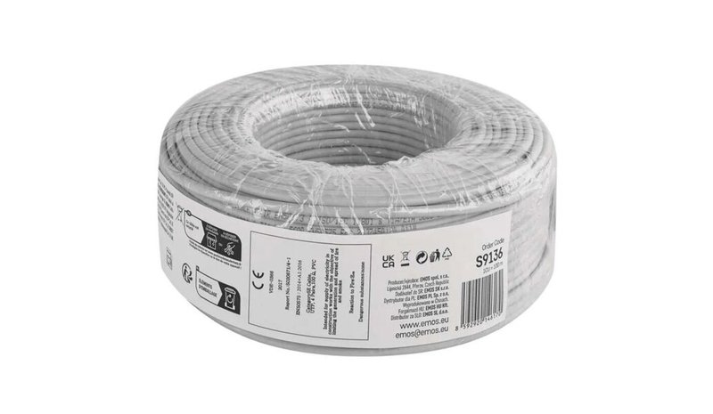Kaapeli UTP CAT5E 100m (muovikelmussa)