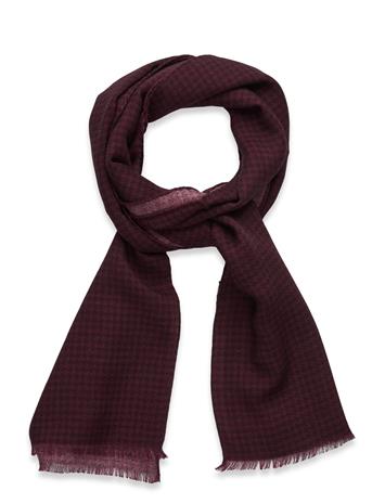 Morris Mixed Wool Scarf - Yellow - ONE SIZE