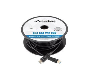 HDMI-kaapeli - Lanberg - 50M - 8K - Optinen - M/M v2.1
