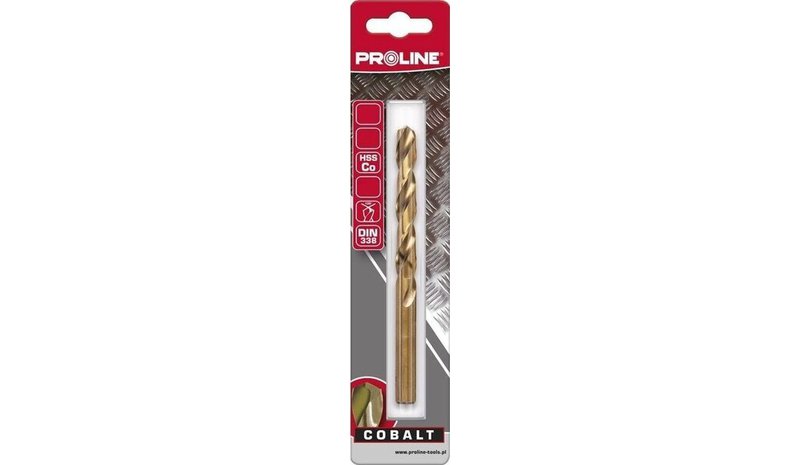 Pora metallille Hss-co Ø 8,0mm Proline, 1 kpl.