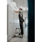 Kaksipuoliset alumiinitikkaat, Drabest PRO 2x3, keltainen ja musta viimeistely