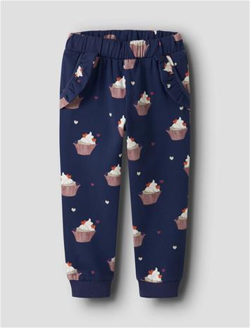 name it Nmfnaya Sweat Pant Bru Bottoms Sweatpants Navy Name It