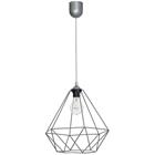 BASKET GRAY 1xE27-riippuvalaisin