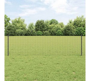 vidaXL Aitalatu 44 pcs Harmaa 100 cm Teräs