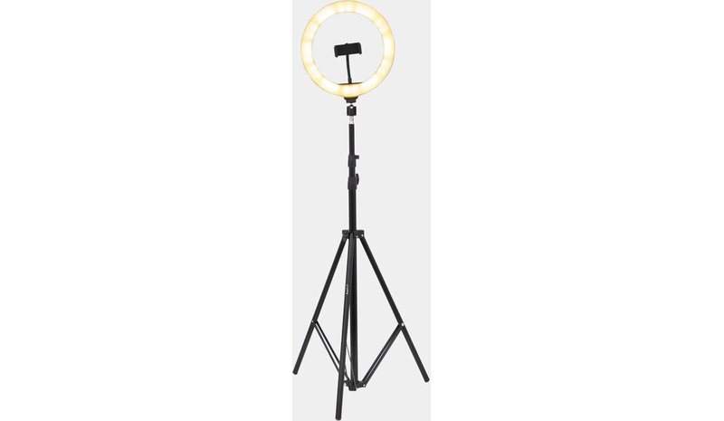 Selfietikku - HAVIT - ST7026 - 210 cm - LED-valo - Integroitu jalusta