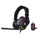 Thermaltake Argent H5 RGB 7.1 -pelikuulokemikrofoni, musta