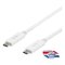 Deltaco - USB-C cable - USB-C to USB-C - 50 cm – kuva 1