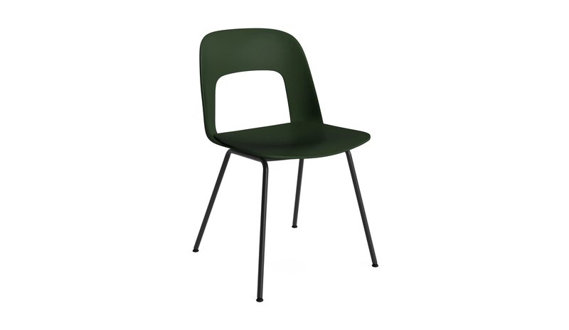 HAY Layout Chair 111 tuoli Pullonvihreä-musta