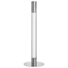 Orrefors Lumiere Kynttilänjalka 32 cm, hopea/metalli