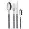 Sabre paris Bistrot Solid aterinsetti 16 osaa, tummanharmaa – kuva 1