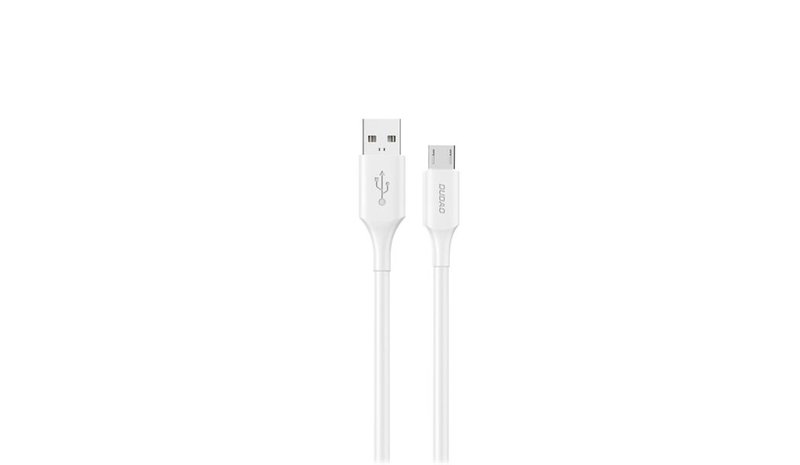 Dudao L2SM USB-A / micro USB 6A 1.2m cable - white