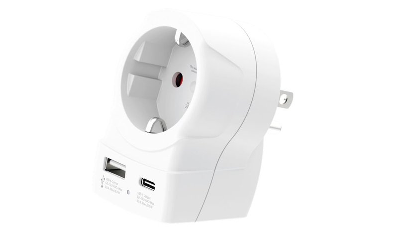 SKross Europe to US USB AC20PD