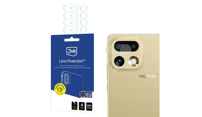 Realme 16 Pro, kameran linssisuoja
