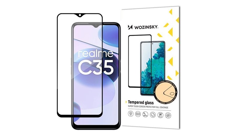 Realme C35, näytön lasisuoja
