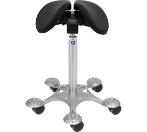 Salli MultiAdjuster -satulatuoli, pitkä, 560 mm Salli Base, mattametalli