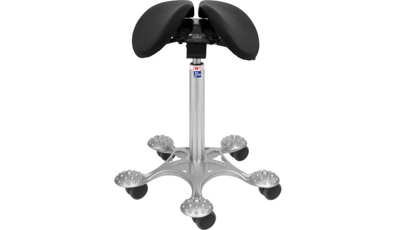 Salli MultiAdjuster -satulatuoli, pitkä, 560 mm Salli Base, mattametalli