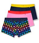 H By Happy Socks Multi Color Dot miesten bokserit