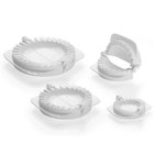 Moules à chaussons - TESCOMA - DELICIA - Silikoni - Ø 24 cm - Valkoinen