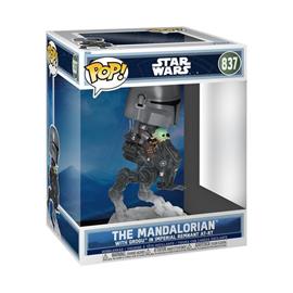 Funko Pop! Rides: Star Wars - The Mandalorian w Grogu in AT-RT FIGU