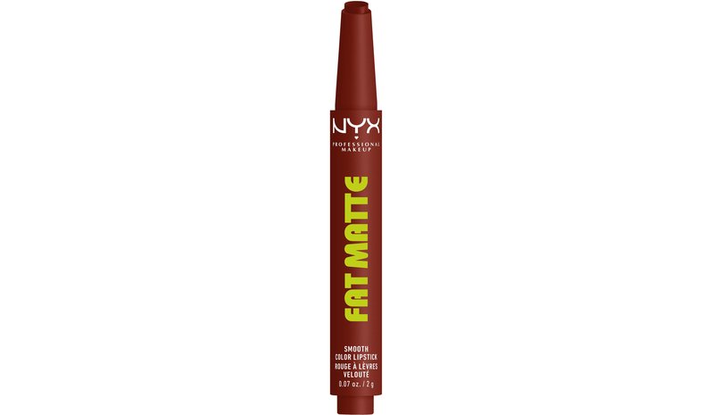 NYX PROFESSIONAL MAKEUP Fat Matte Slick Click Lip Balm 07 Cocoa C