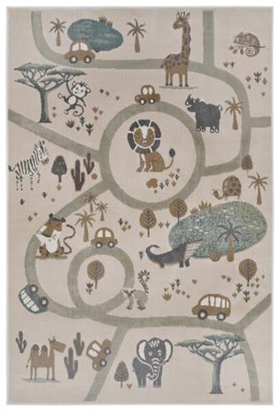 Hanse Home lasten matto Adventures 160x235 cm