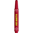 NYX PROFESSIONAL MAKEUP Fat Matte Slick Click Lip Balm 17 Scarlet