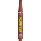NYX PROFESSIONAL MAKEUP Fat Matte Slick Click Lip Balm 08 Toasty