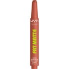 NYX PROFESSIONAL MAKEUP Fat Matte Slick Click Lip Balm 01 Cozy Wh
