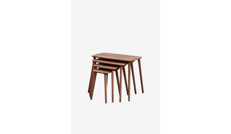Hanah HomeSarjapöytä (4 kpl) LuciRuskeaPikkupöydät- Homeroom