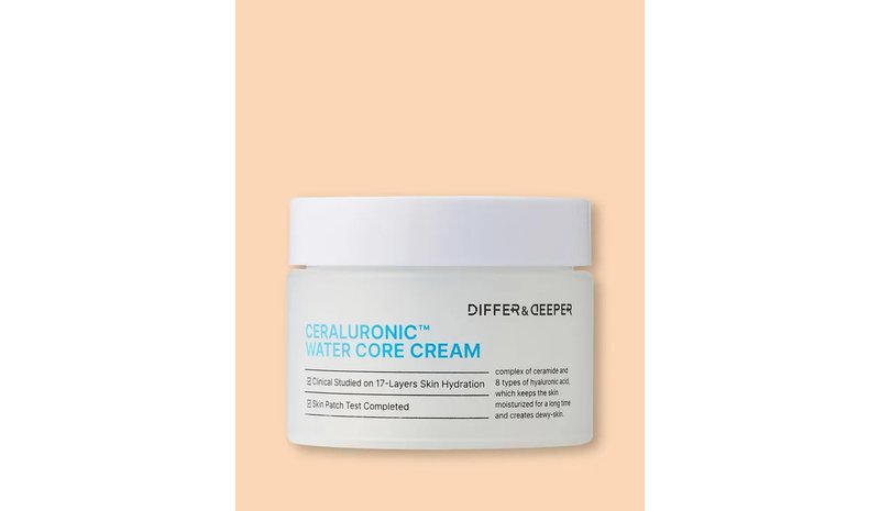 Differ & Deeper Ceraluronic Water Core Cream - 50 g