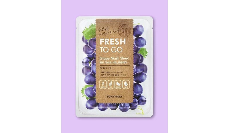 Tony Moly Fresh To Go Grape Mask Sheet - 20 g / 1 sheet