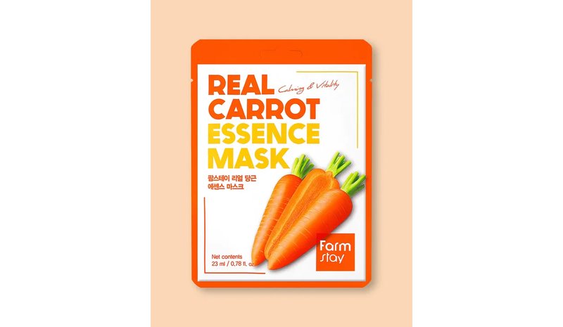 Farmstay Real Carrot Essence Mask - 23 ml / 1 sheet