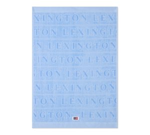 Lexington Velour jacquard logo -pyyhe