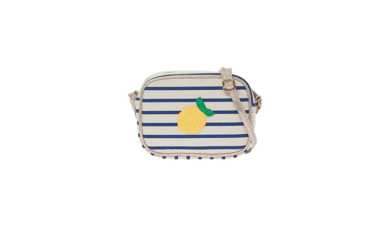 Rockahula Lemon drop stripy -laukku
