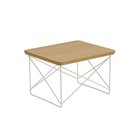 Vitra Eames occasional table ltr -sivupöytä kastanja / valkoinen