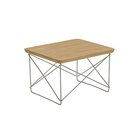 Vitra Eames occasional table ltr -sivupöytä kastanja / ruostumaton teräs